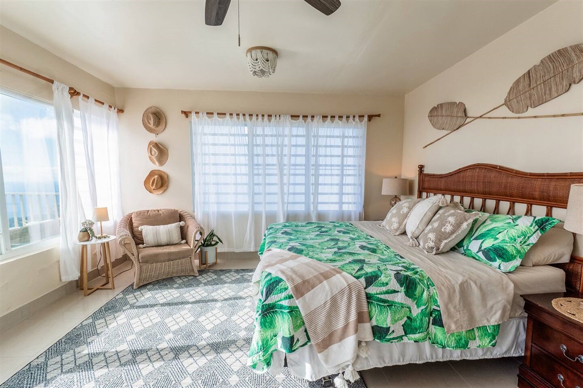 Cozy and inviting primary bedroom