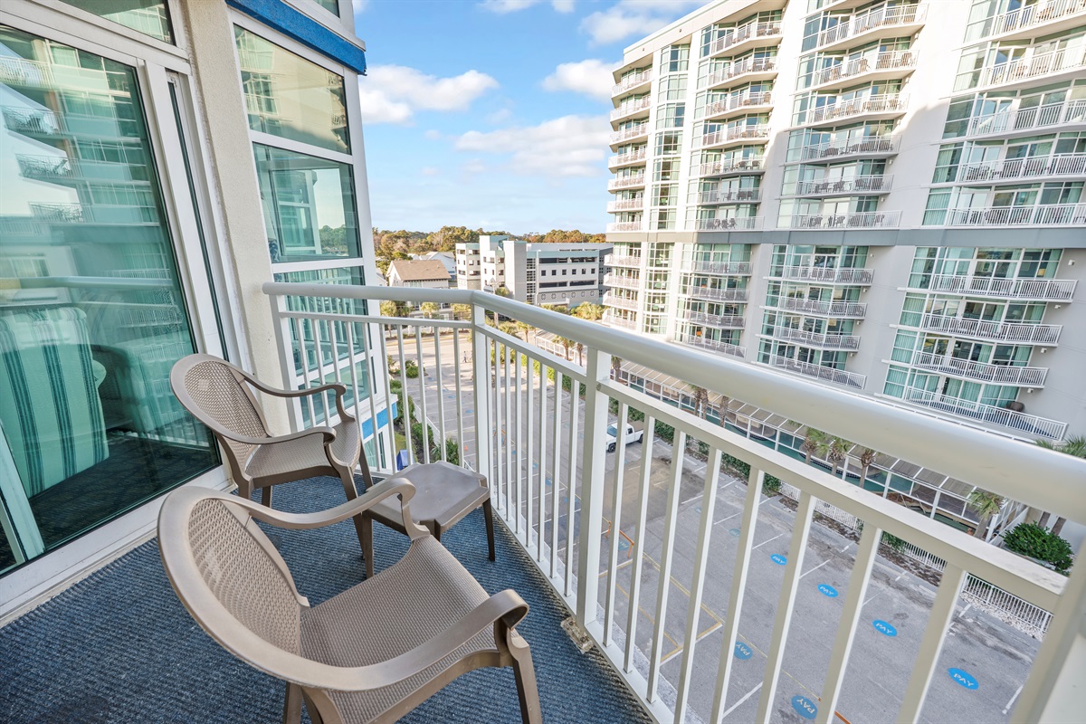 Amazing View from the Balcony!