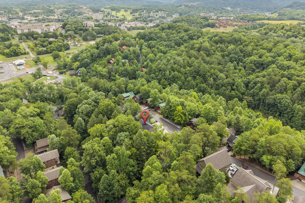 Aerial view - wide