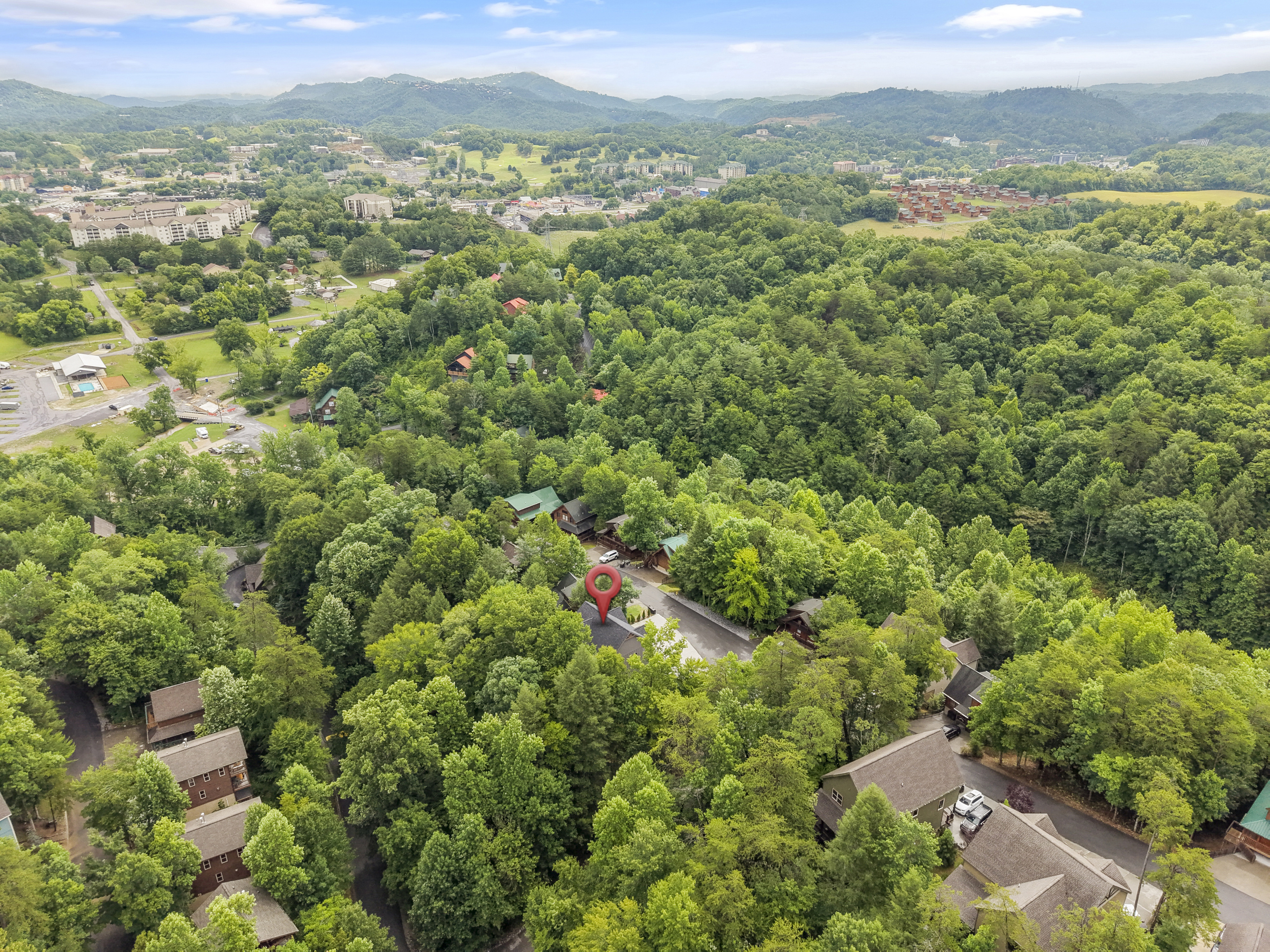 Aerial view - wide