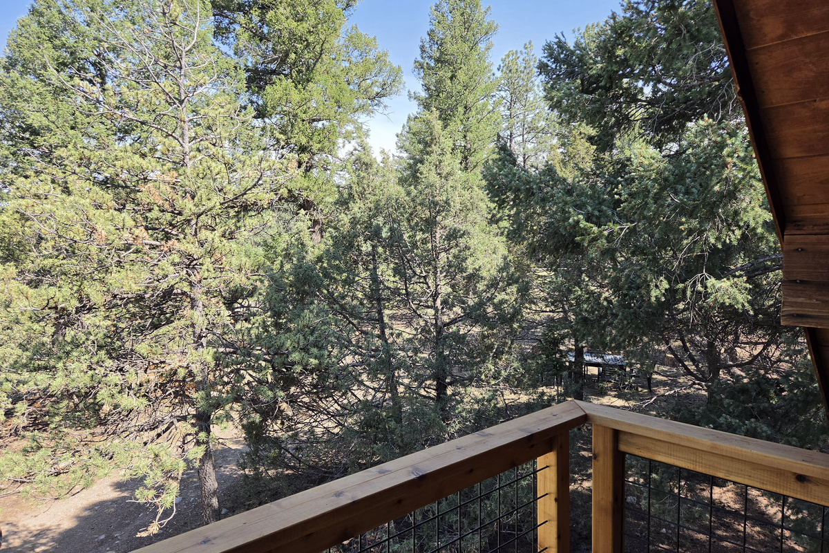 Private deck off the Loft bedroom