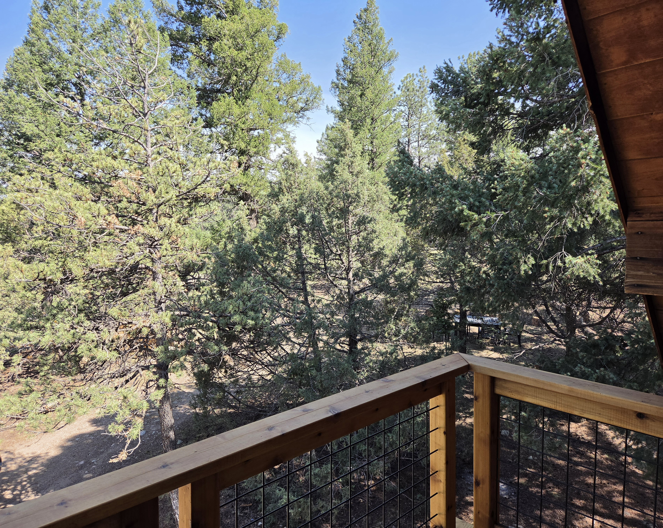Private deck off the Loft bedroom