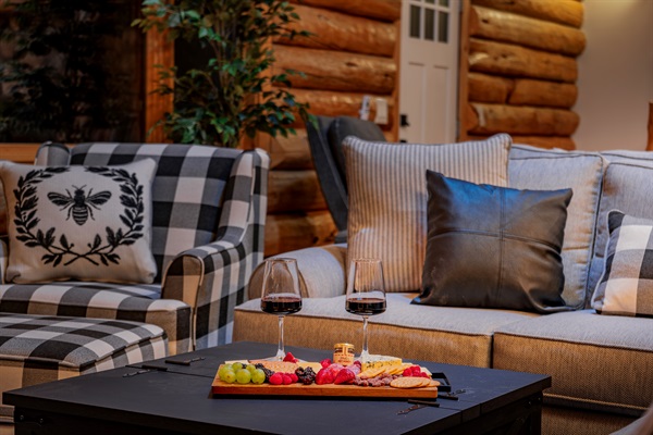 Comfort meets charm in this welcoming living area.