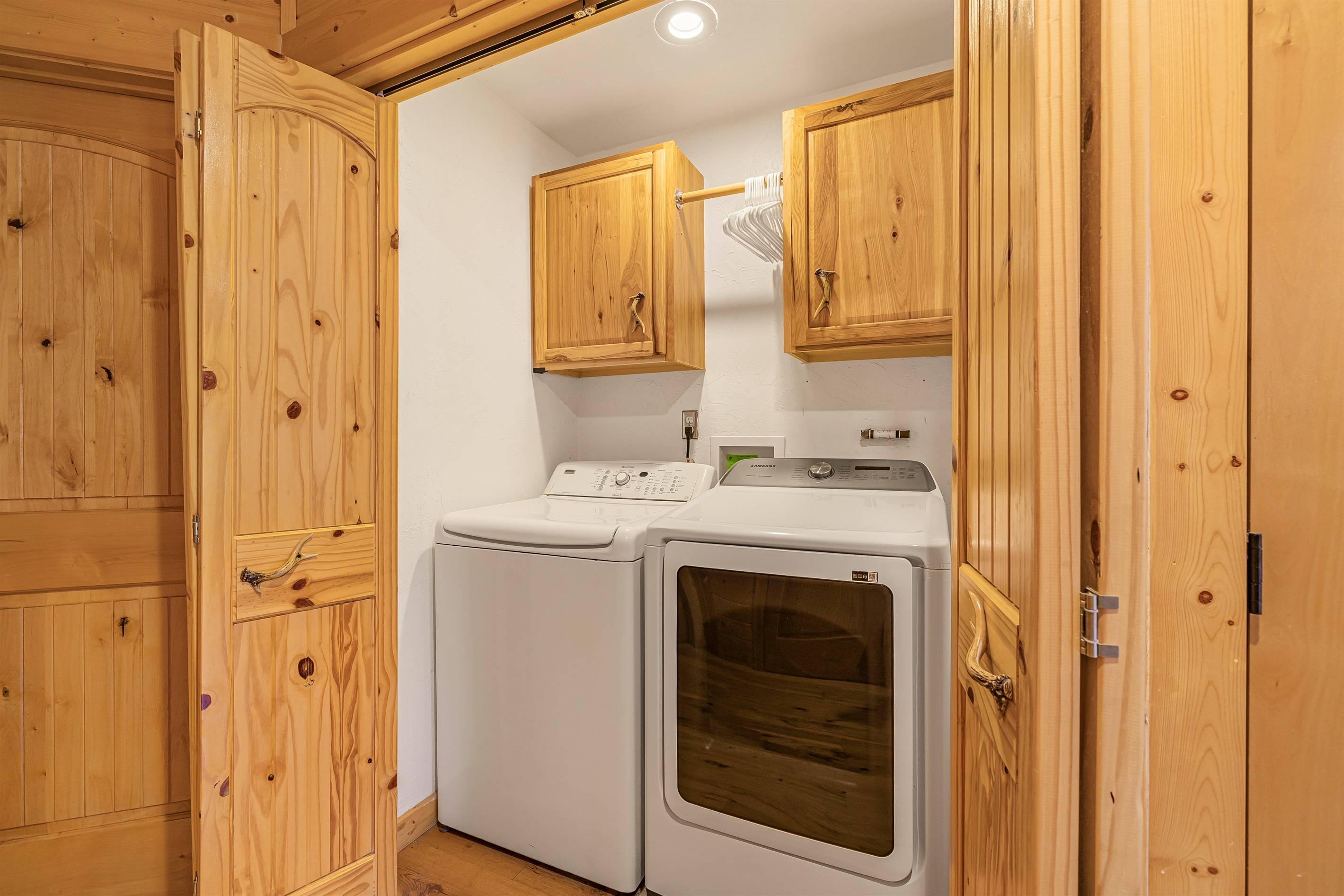 Full size washer and dryer