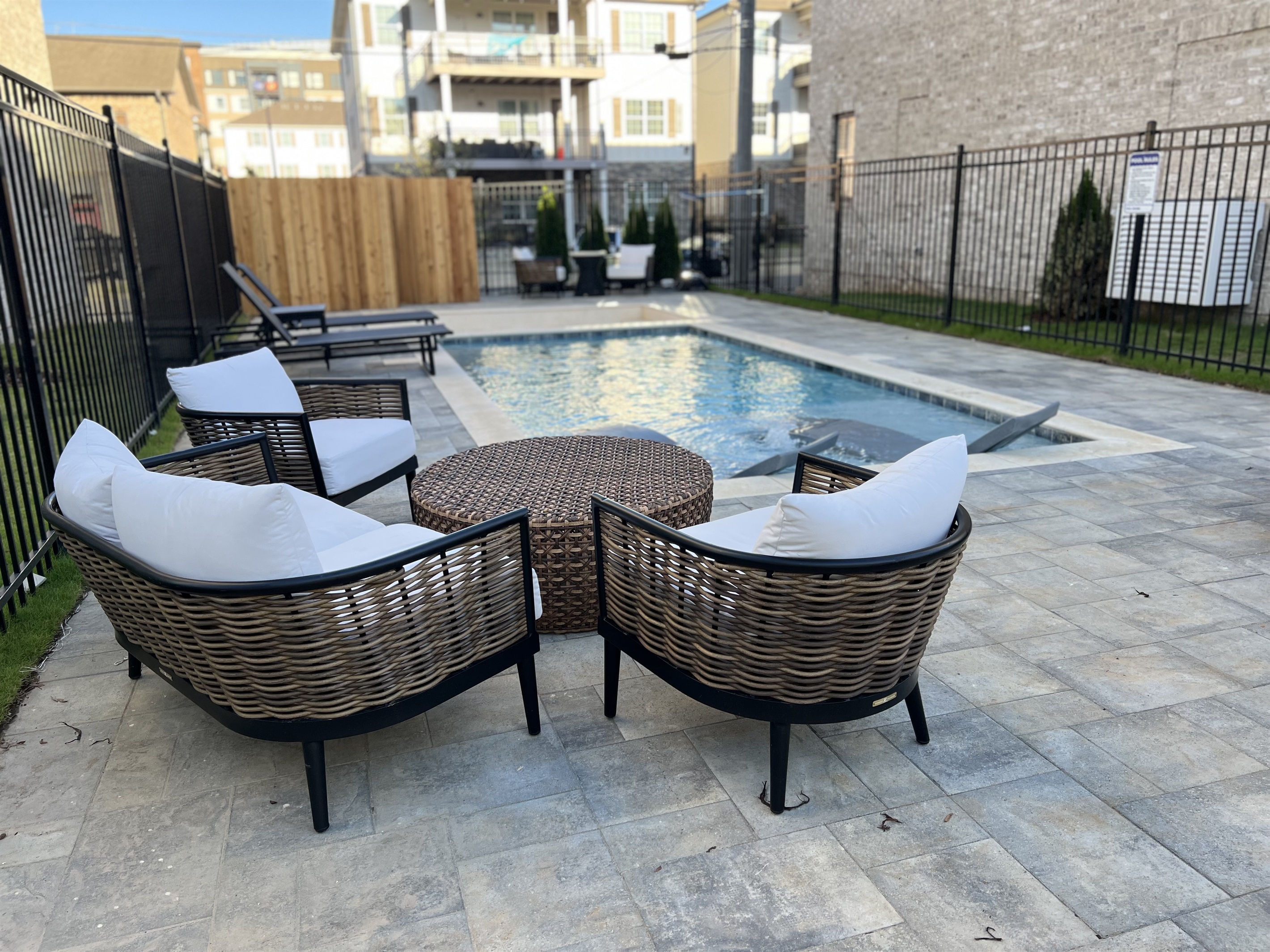Pool and Seating