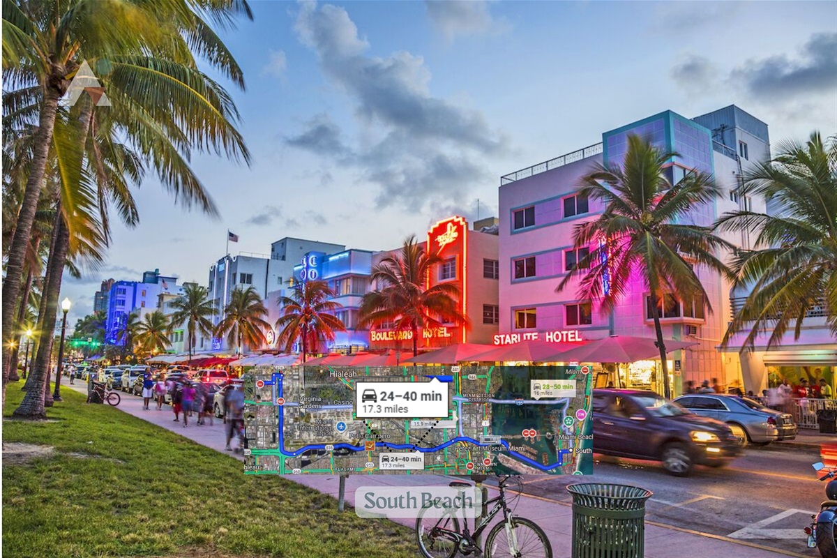 Known for its beaches and the glamorous scene around its happening nightspots and celebrity-chef eateries. Chain stores and indie fashion shops line pedestrian shopping strip Lincoln Road Mall