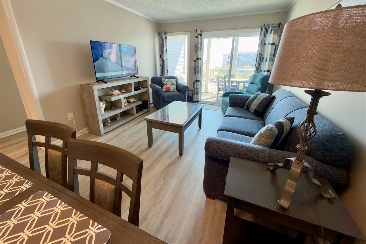 Living Room With Sofa Bed