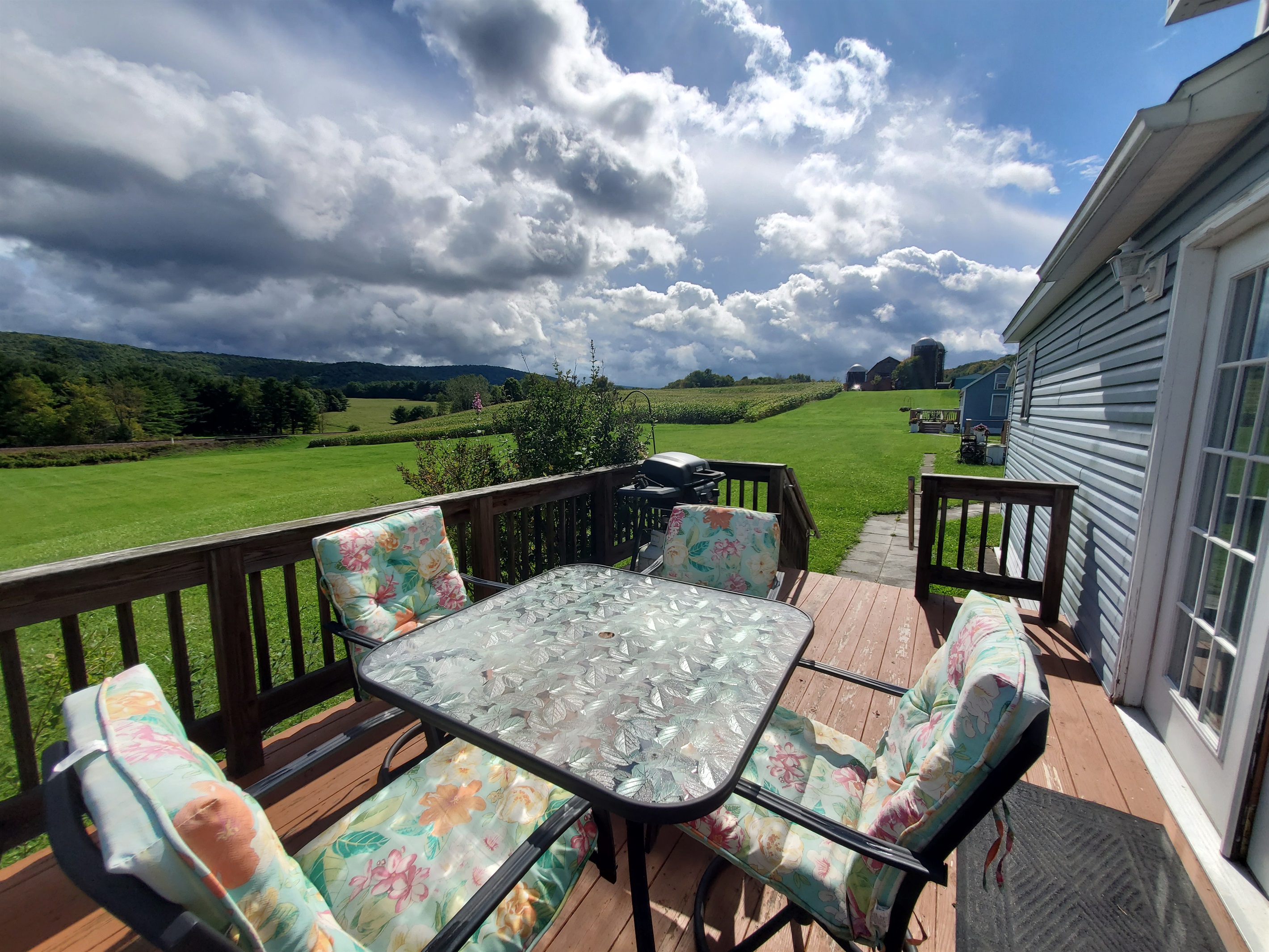 Outside dining