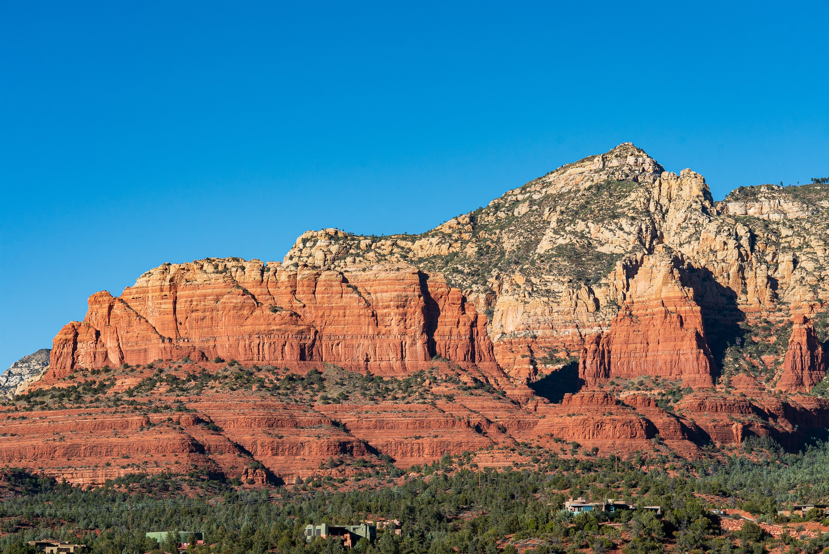 Surrounding mountains