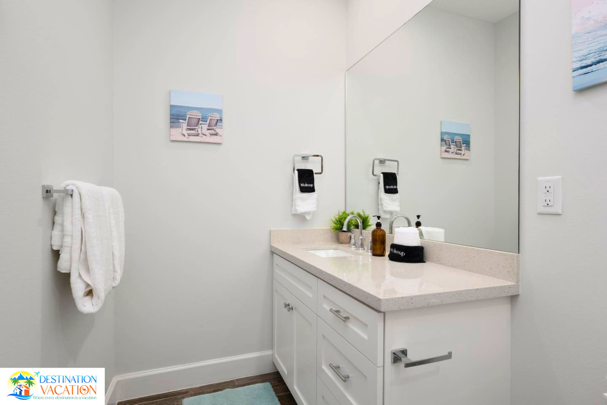 A spacious shower designed for relaxing, refreshing moments.
