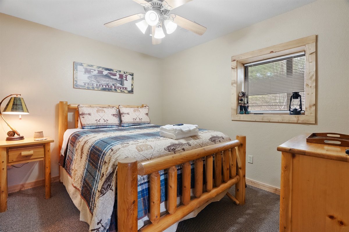 Drift off in comfort—quiet, cozy, and exactly what a mountain getaway should feel like.