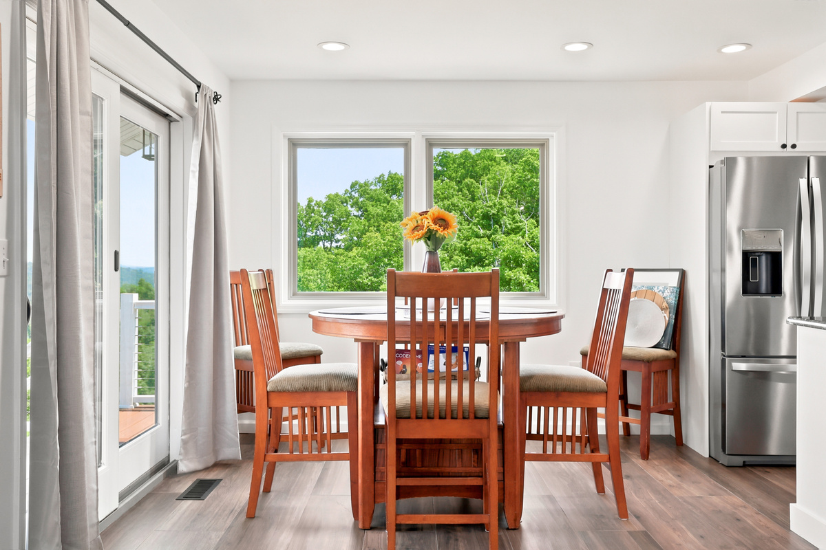Dining Area with a VIEW