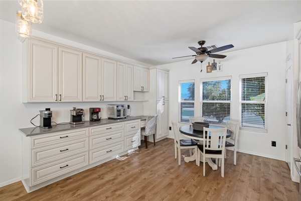 Kitchen with Built-in Desk