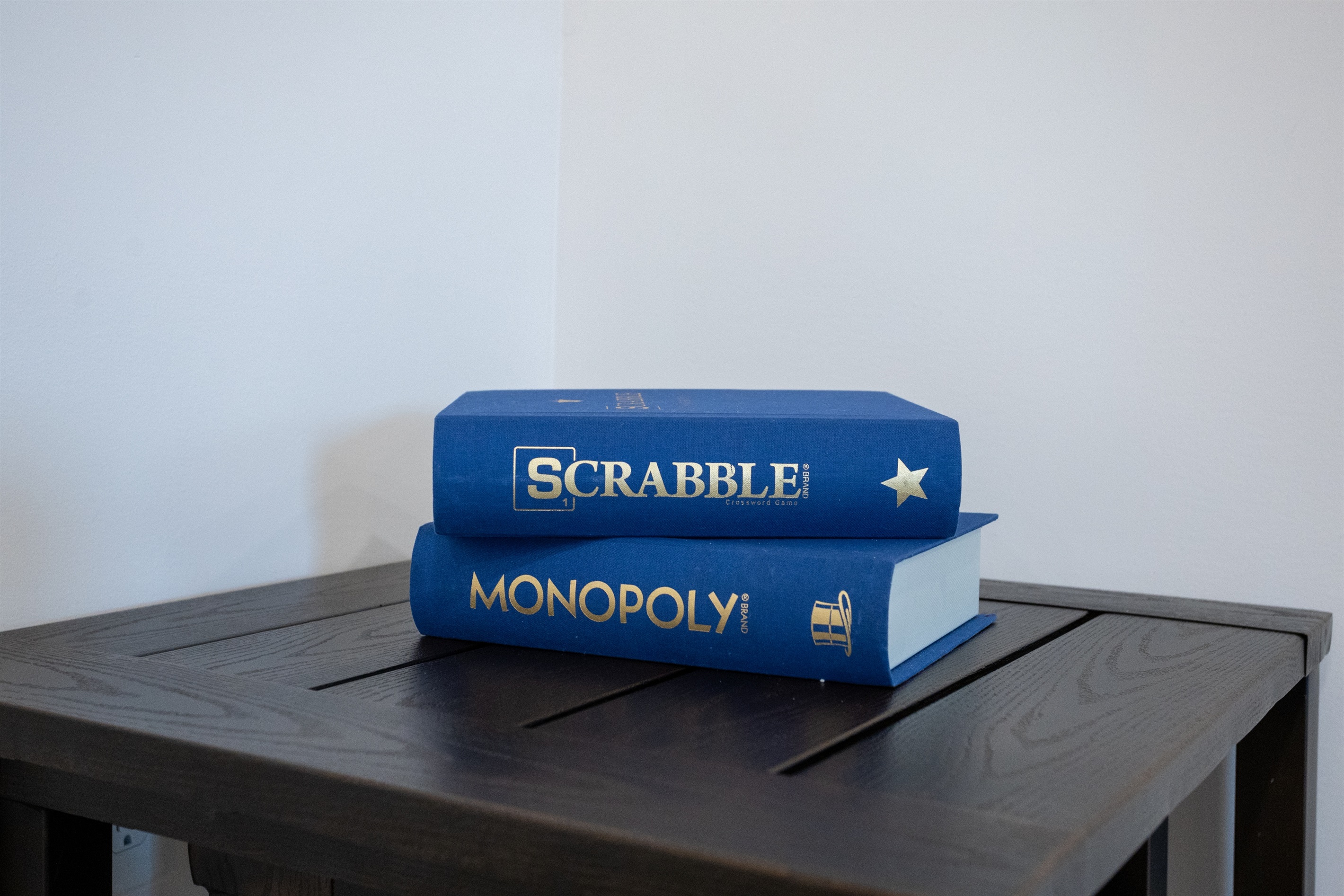 Gather for a cozy game night in the inviting living room.