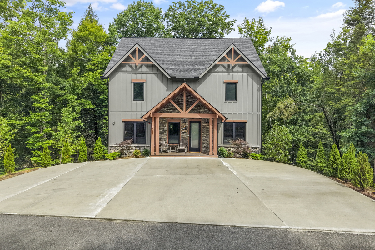 Front exterior with driveway