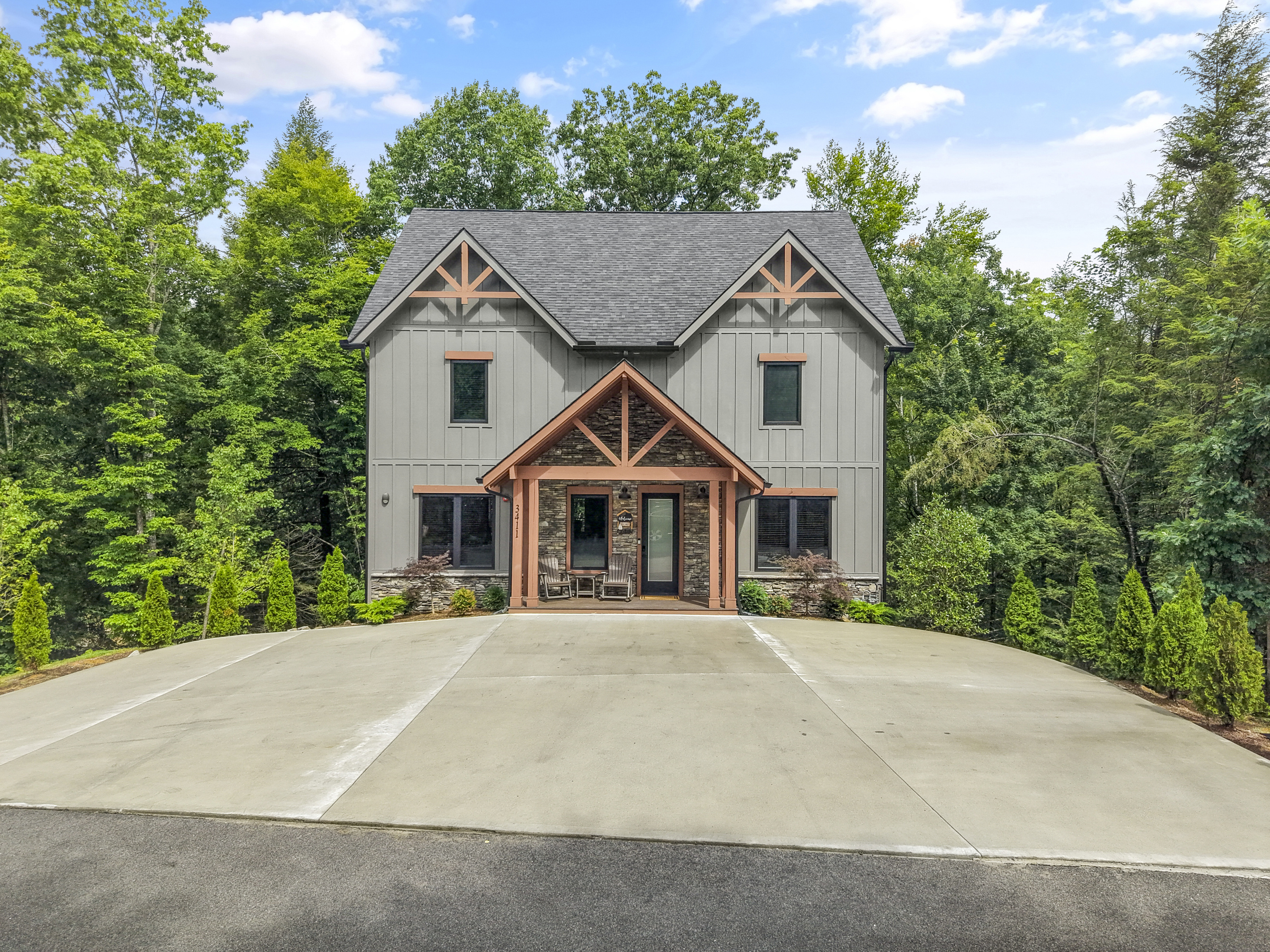 Front exterior with driveway