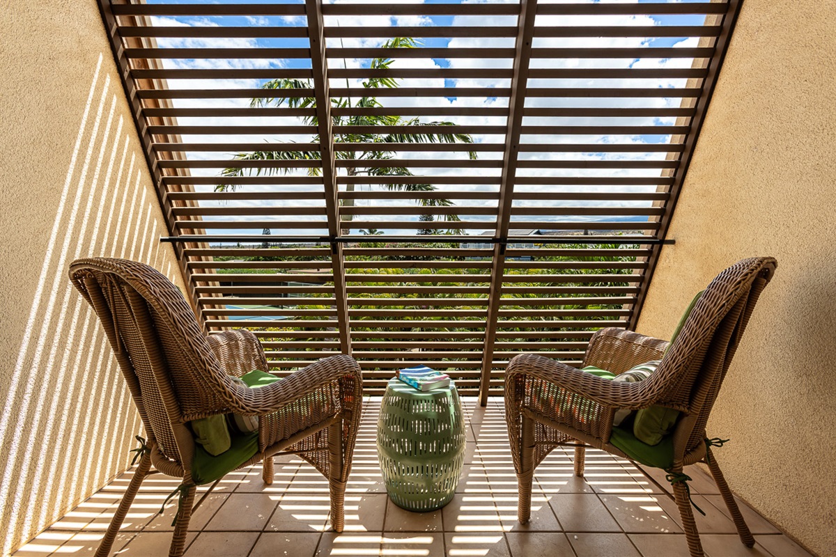 Peaceful spot to relax and wake up