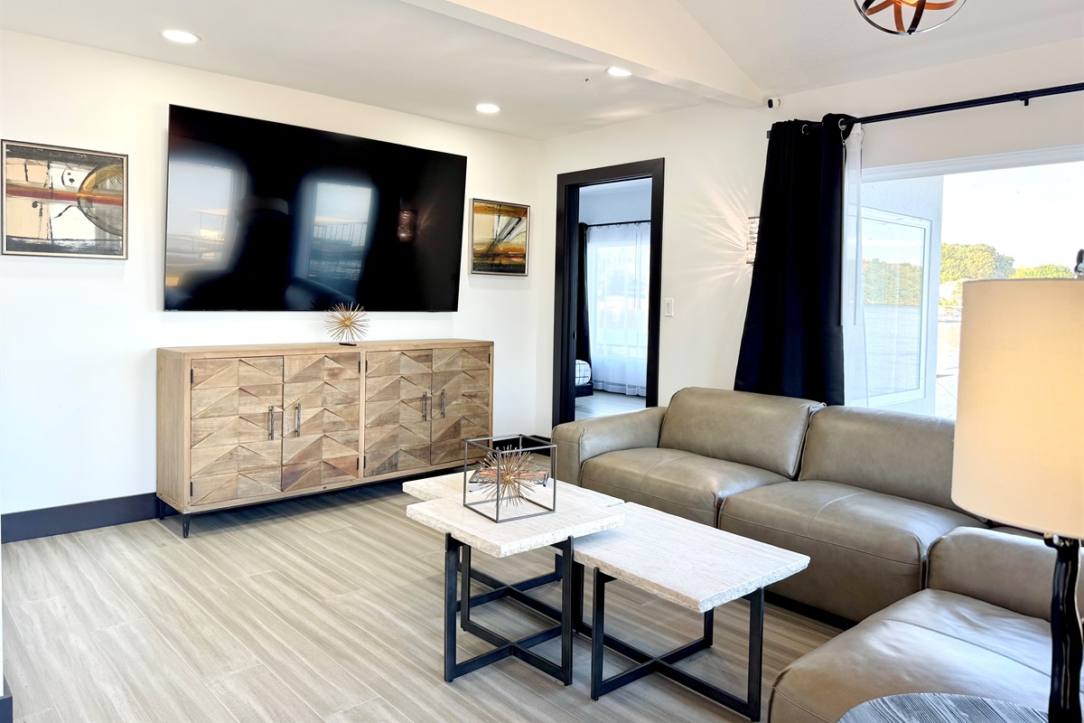 Living room on the main floor