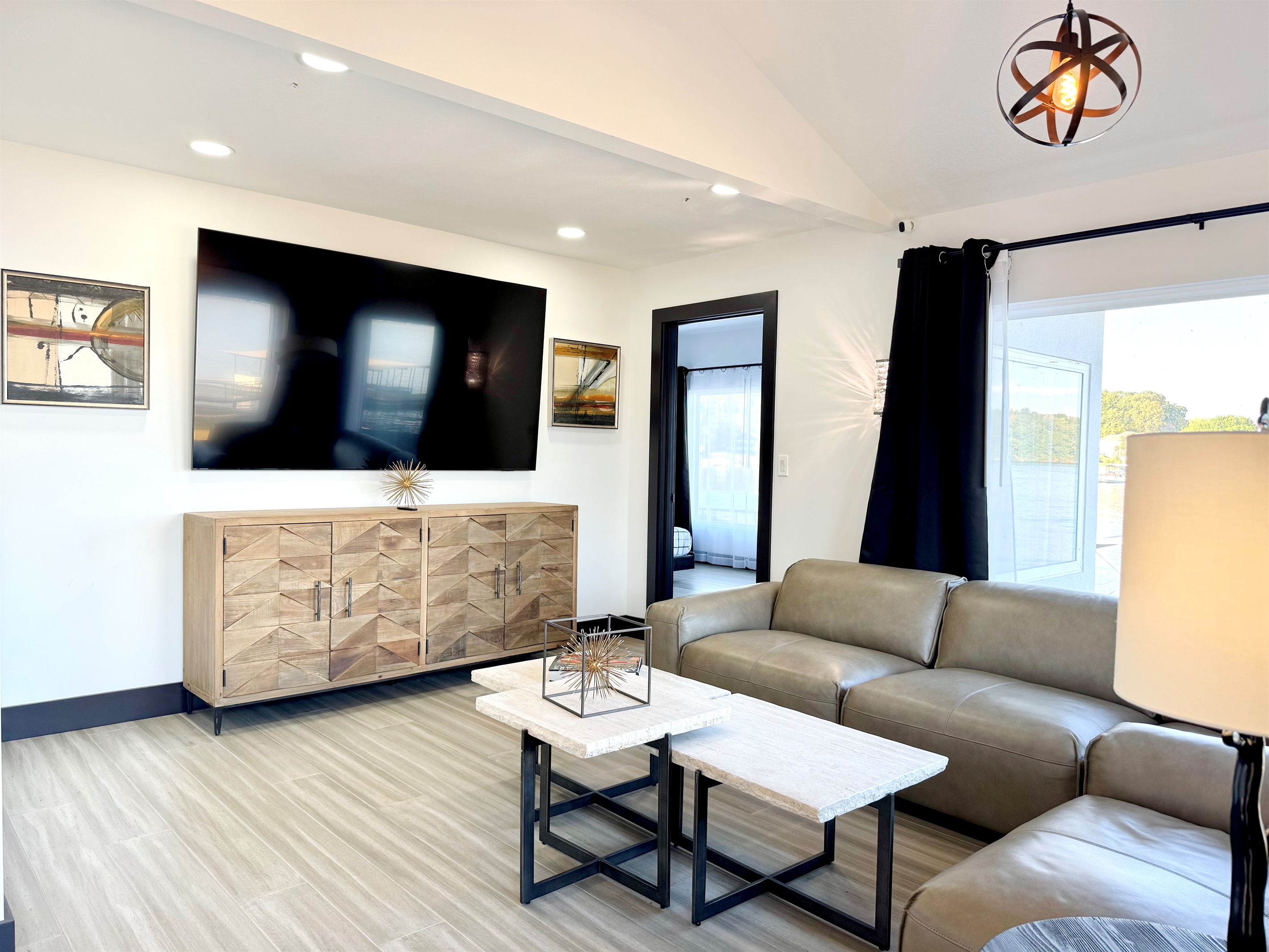 Living room on the main floor