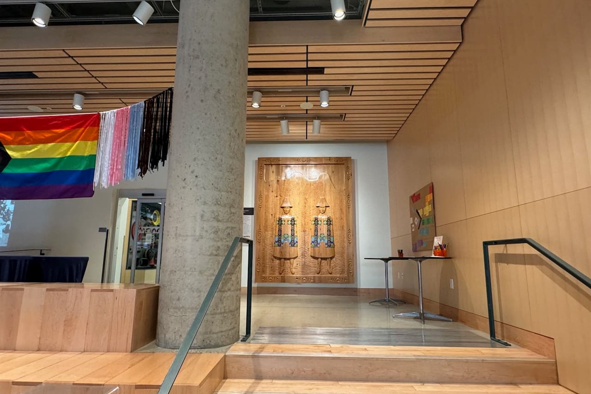 Monova Museum at Esplanade street in North Vancouver _lobby entrance