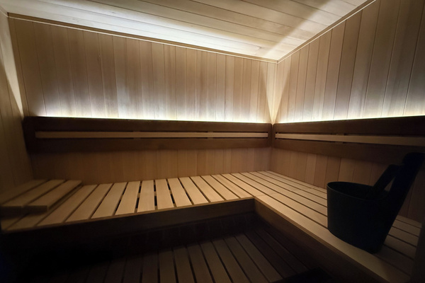 Sauna interior