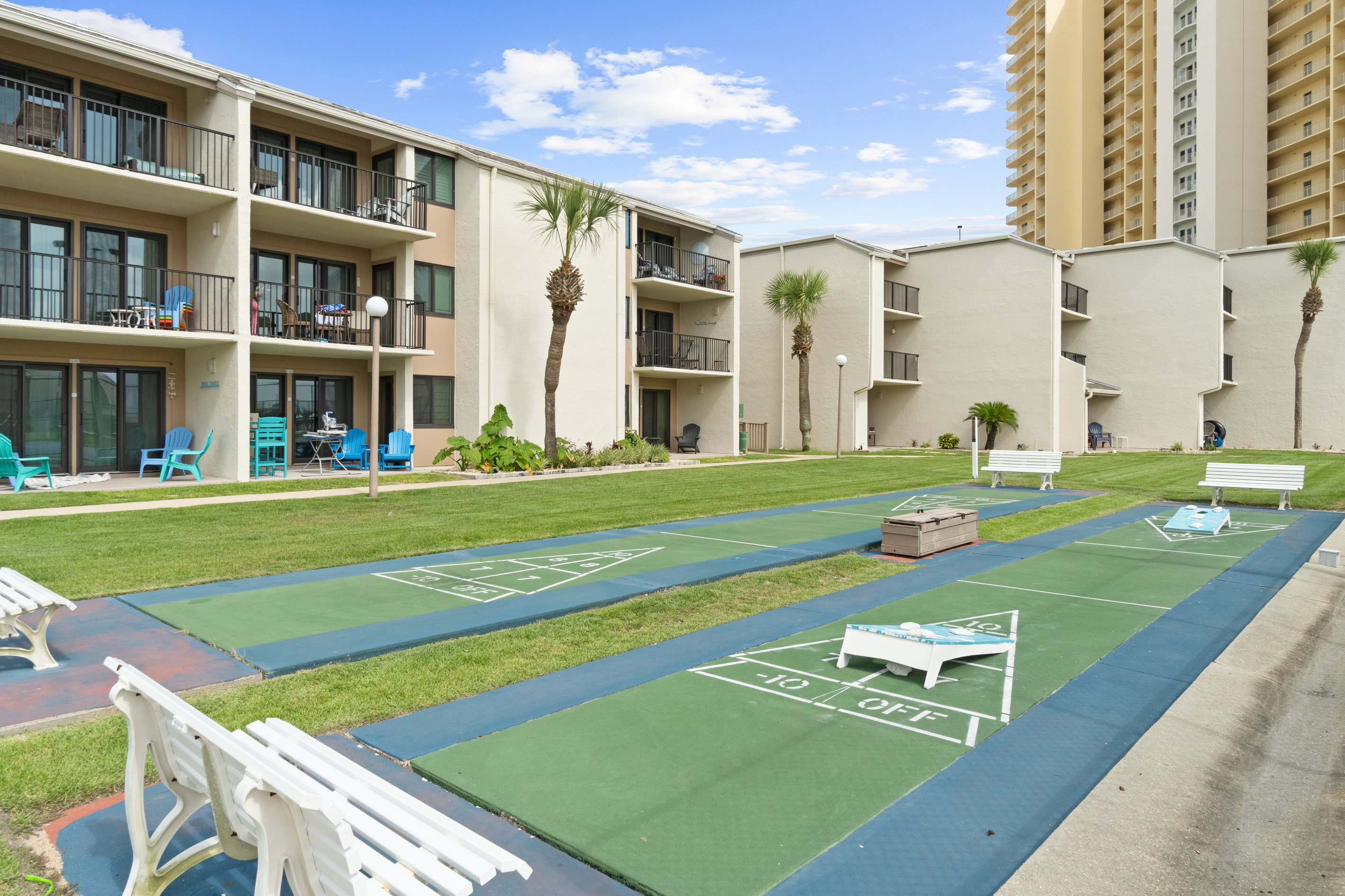 Shuffleboard and Cornhole