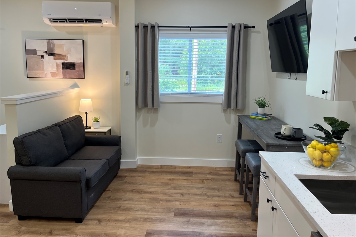 Living area with SmartTV