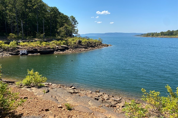 More lake access by the park.
