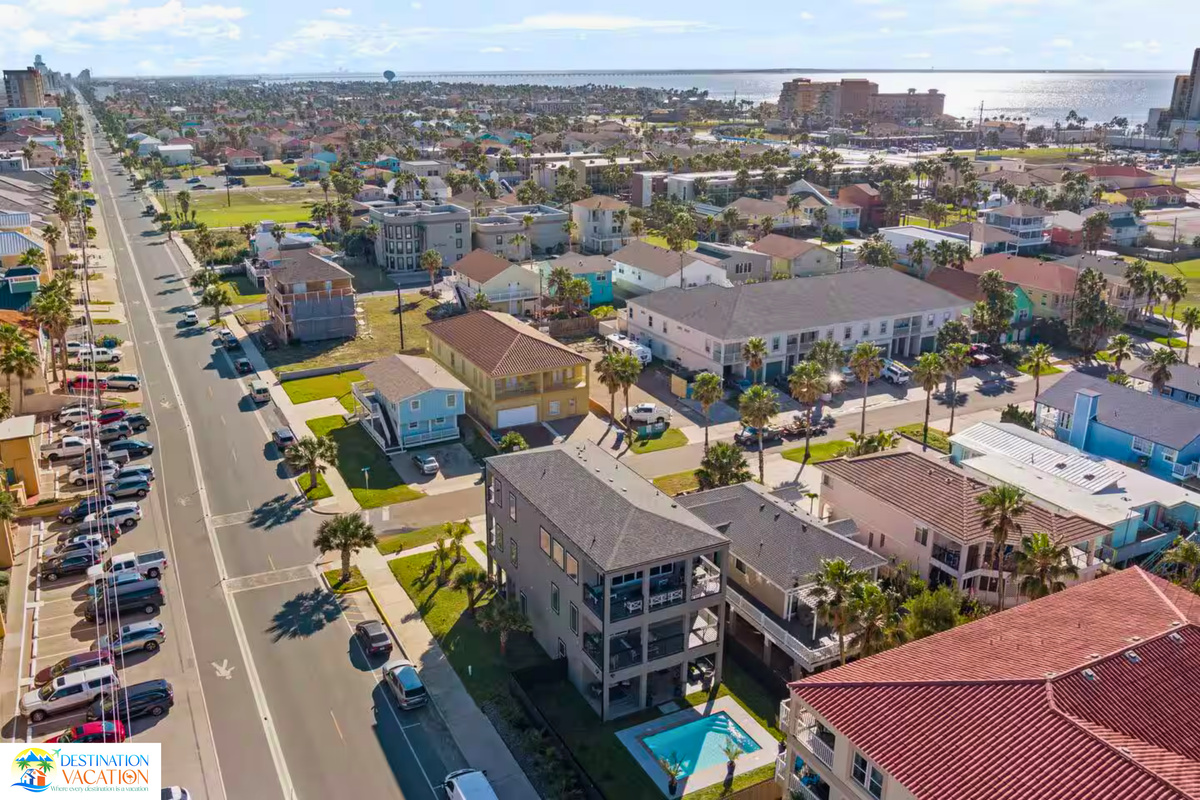 Your coastal retreat sits beautifully among charming surroundings.