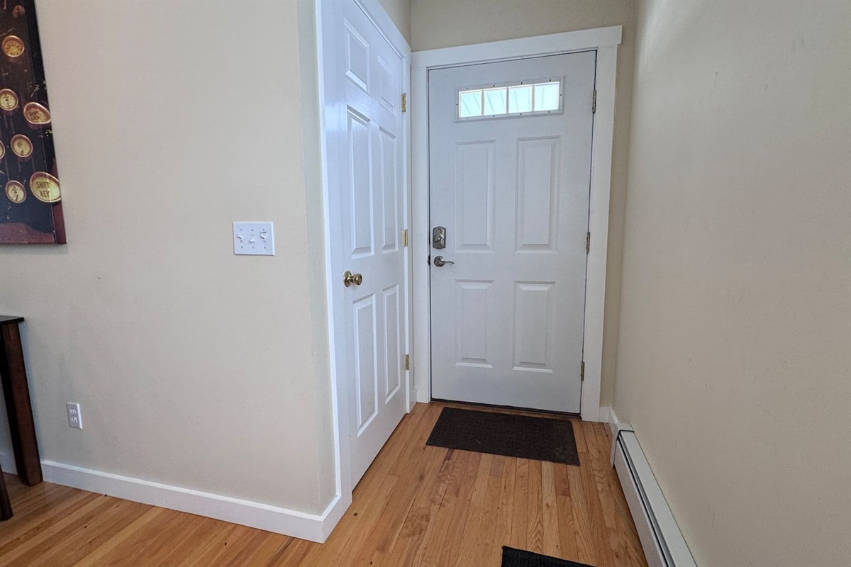 Entry to the apartment 