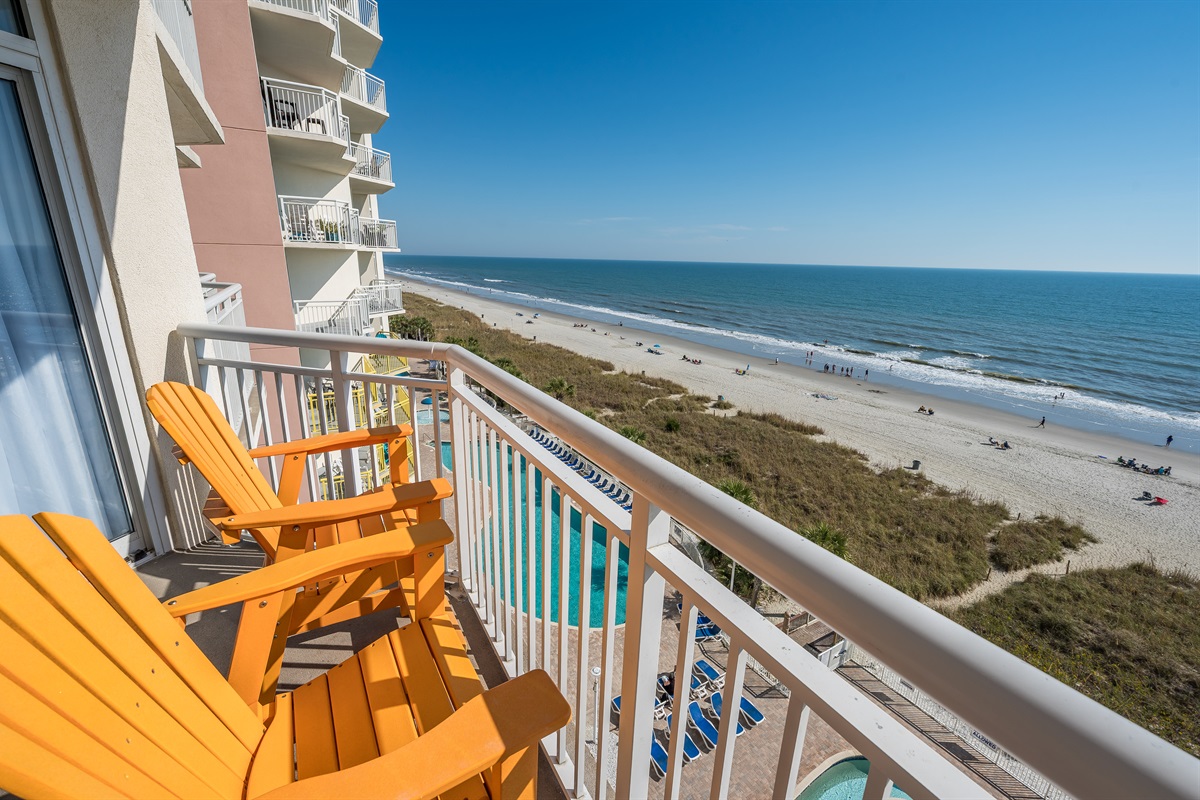 Breathtaking Views from Balcony!