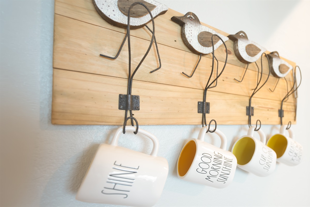 Little touches that make it feel like home - details matter!