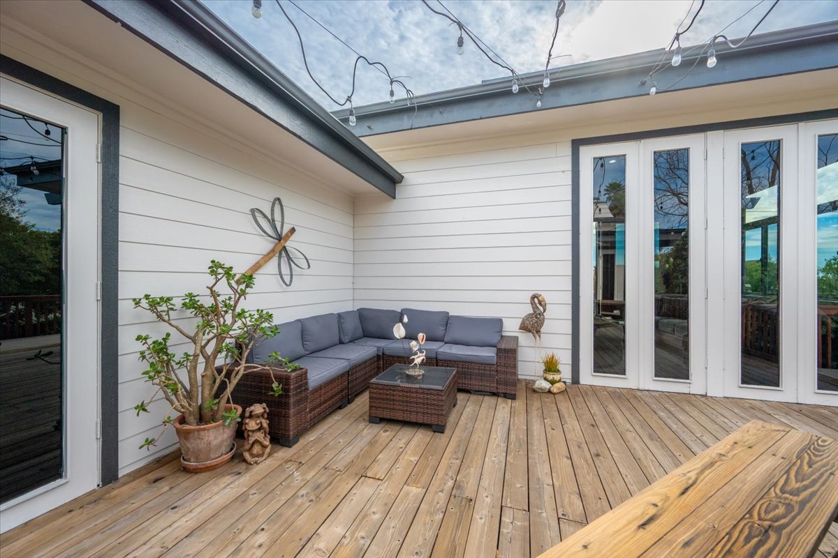 interior deck seating