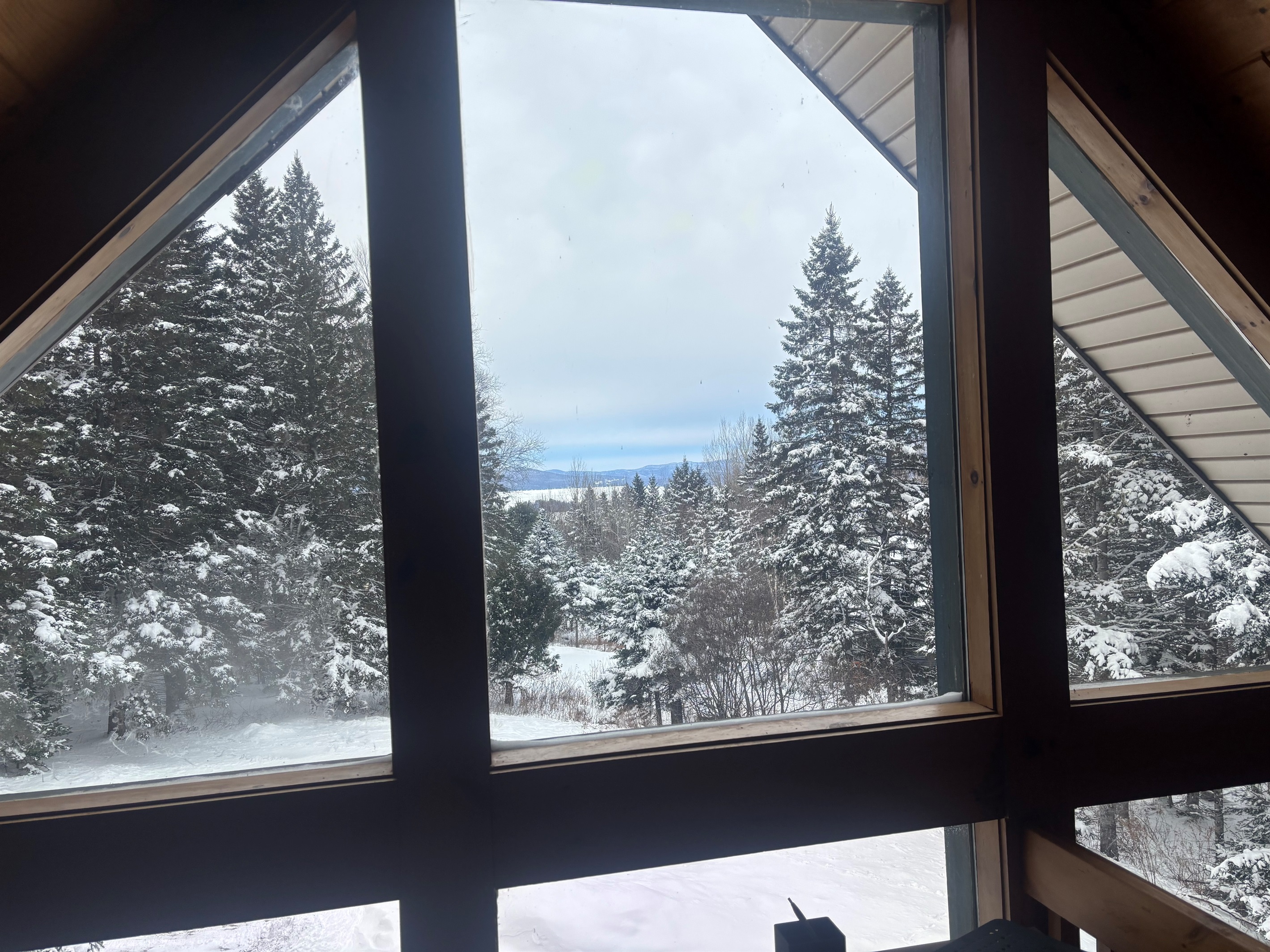 Beautiful views from the loft