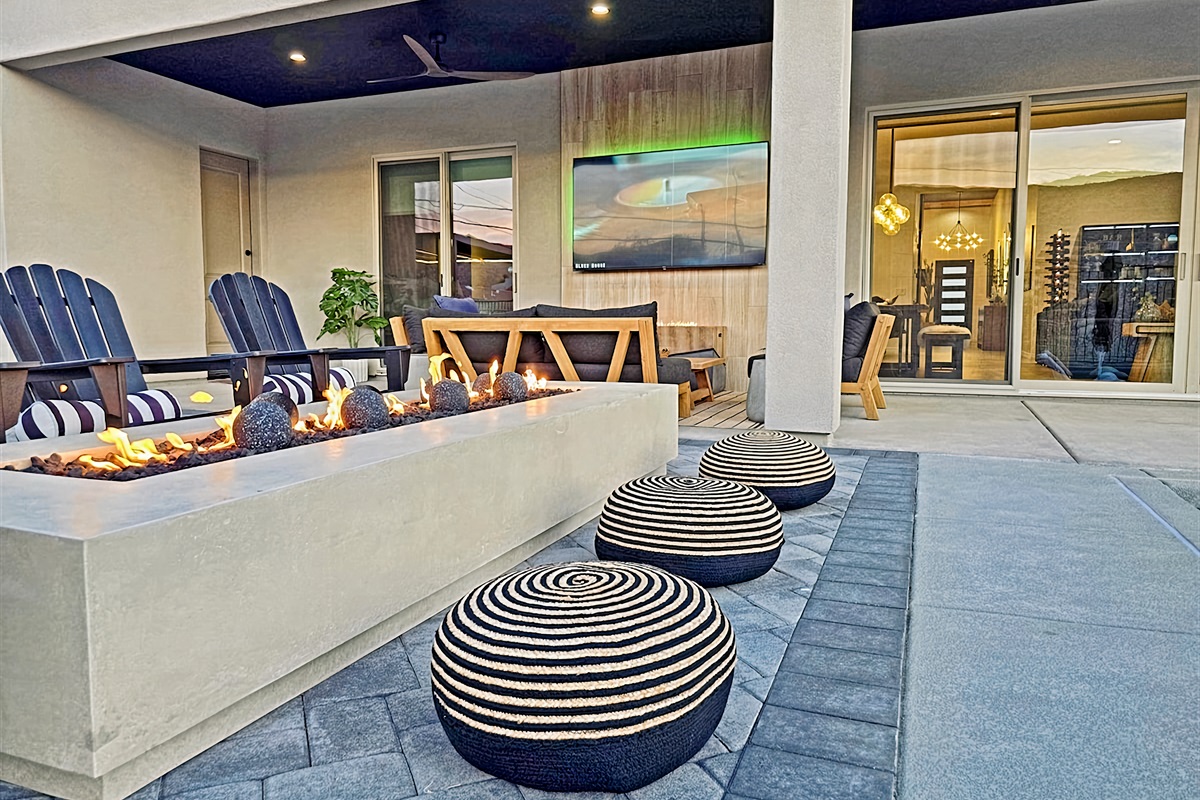 Custom 12-foot Firepit!