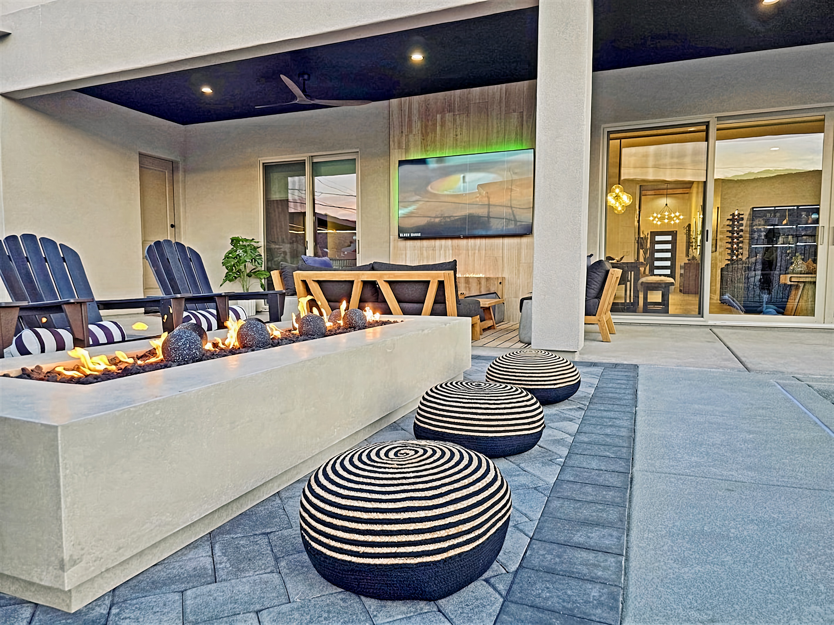 Custom 12-foot Firepit!