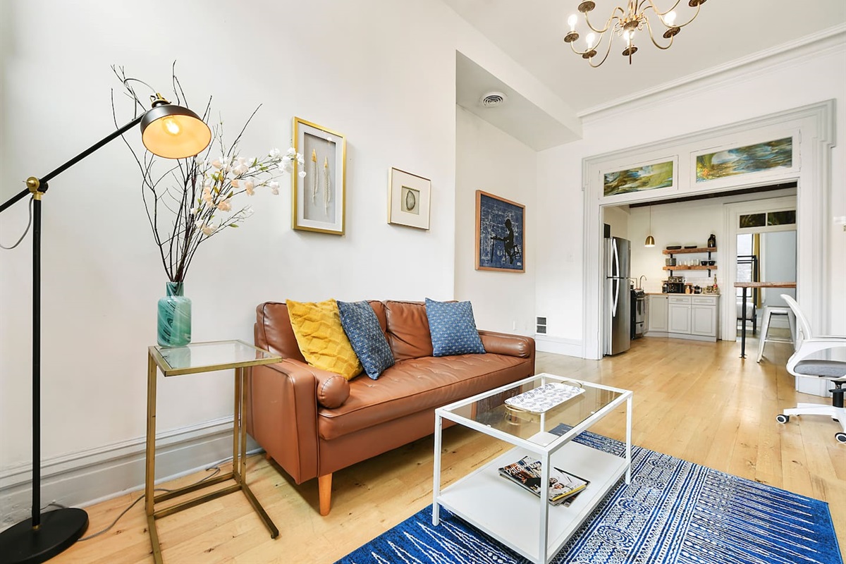 Spacious living area with plenty of room to relax and unwind.