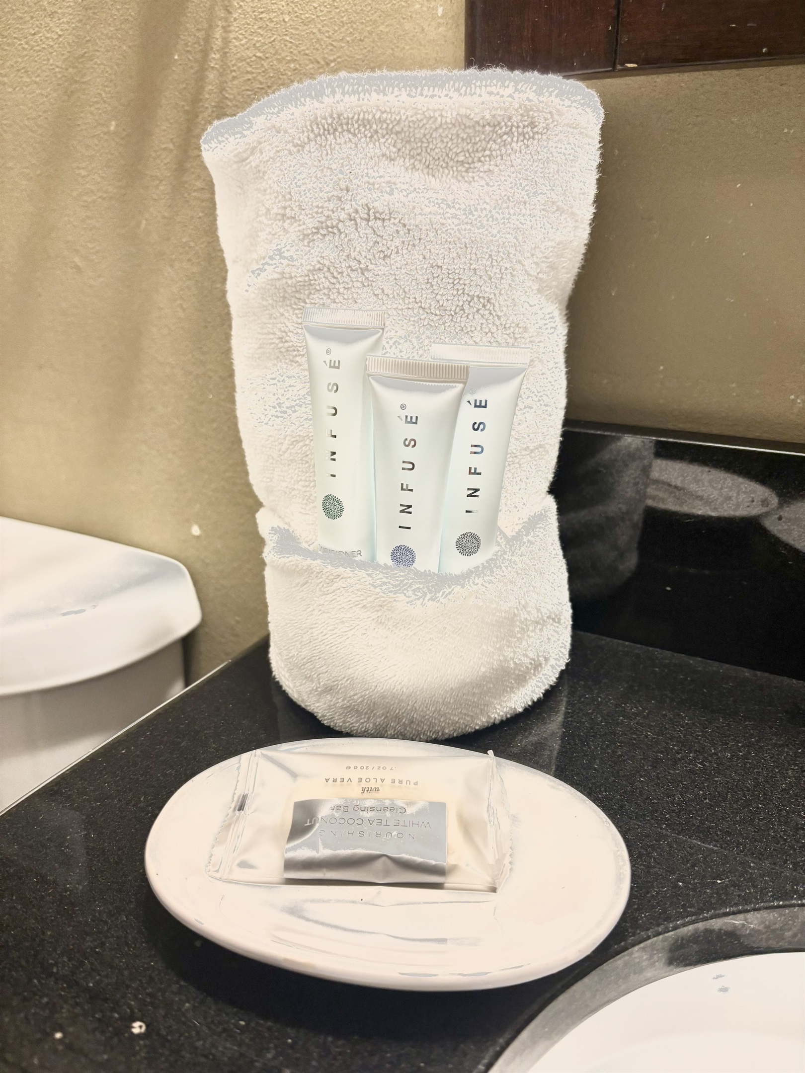 Starter amenities included!