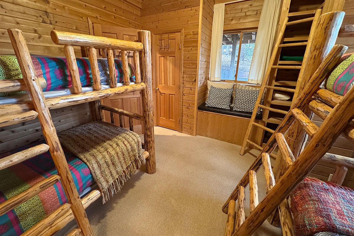 Twin bunk bedroom #4 on lower level