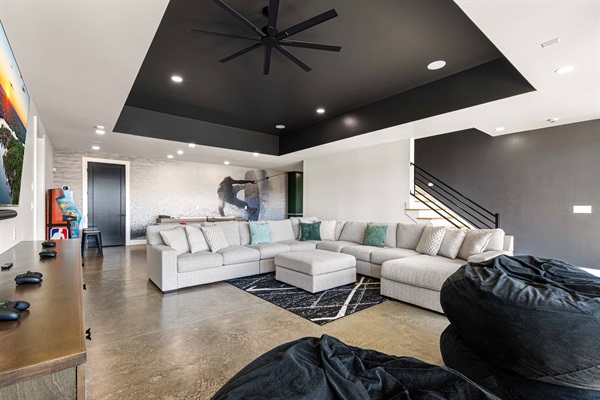 Ample seating for guests