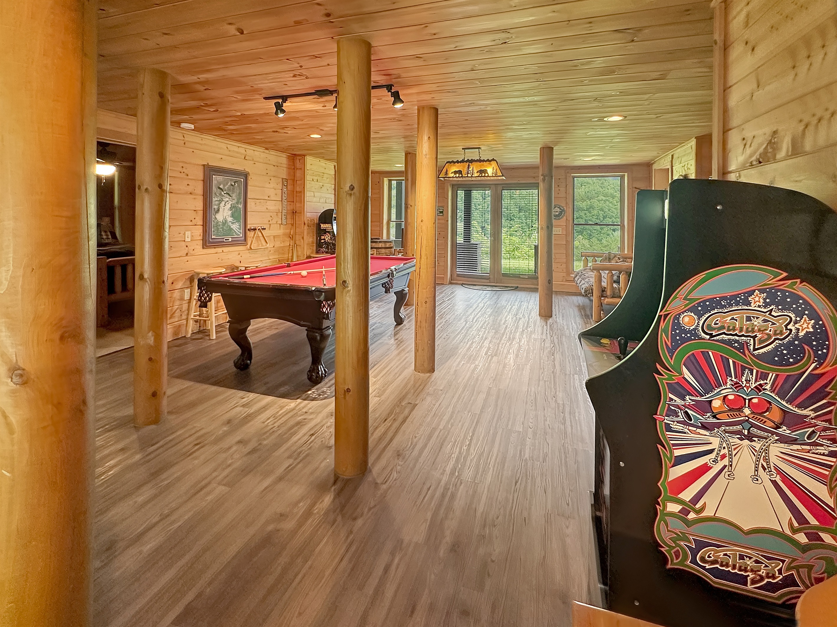 Game Room: Unleash your competitive spirit with billiards and vintage arcade fun!