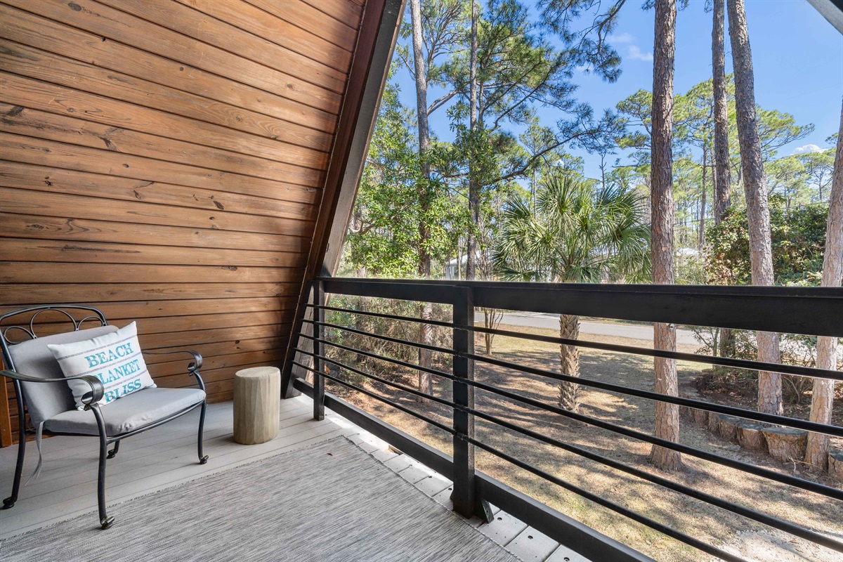 Balcony off of Bedroom