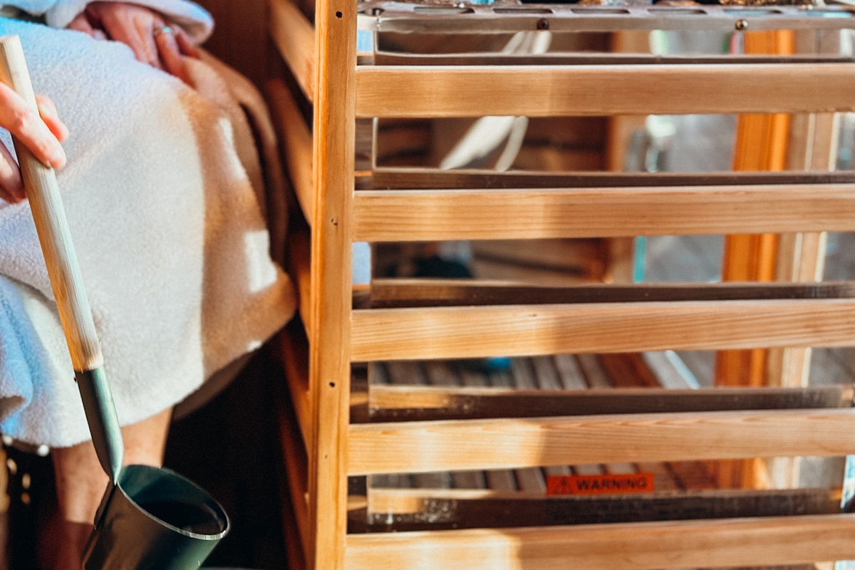 Sauna time is the best time!