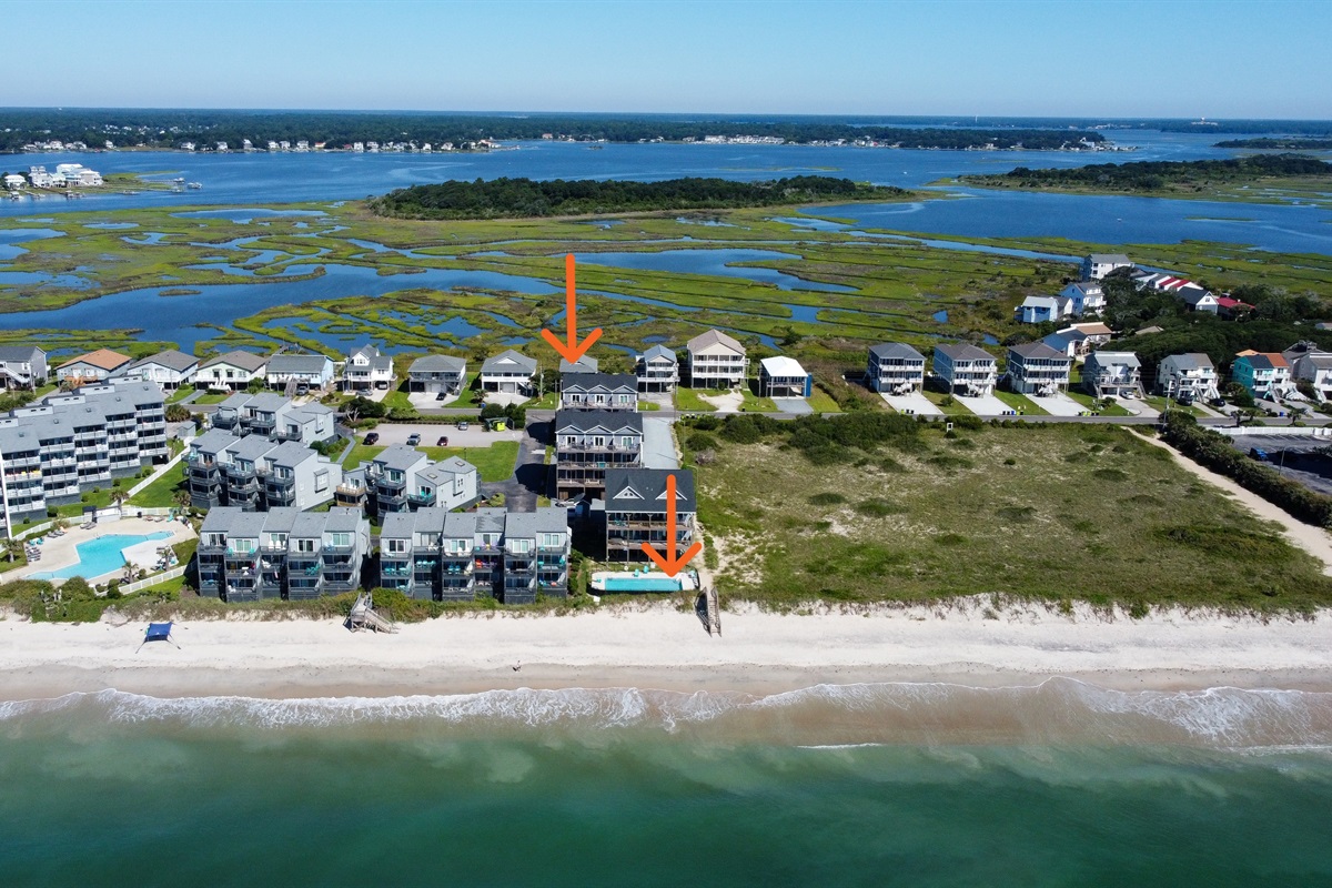 Our location and community beachfront pool
