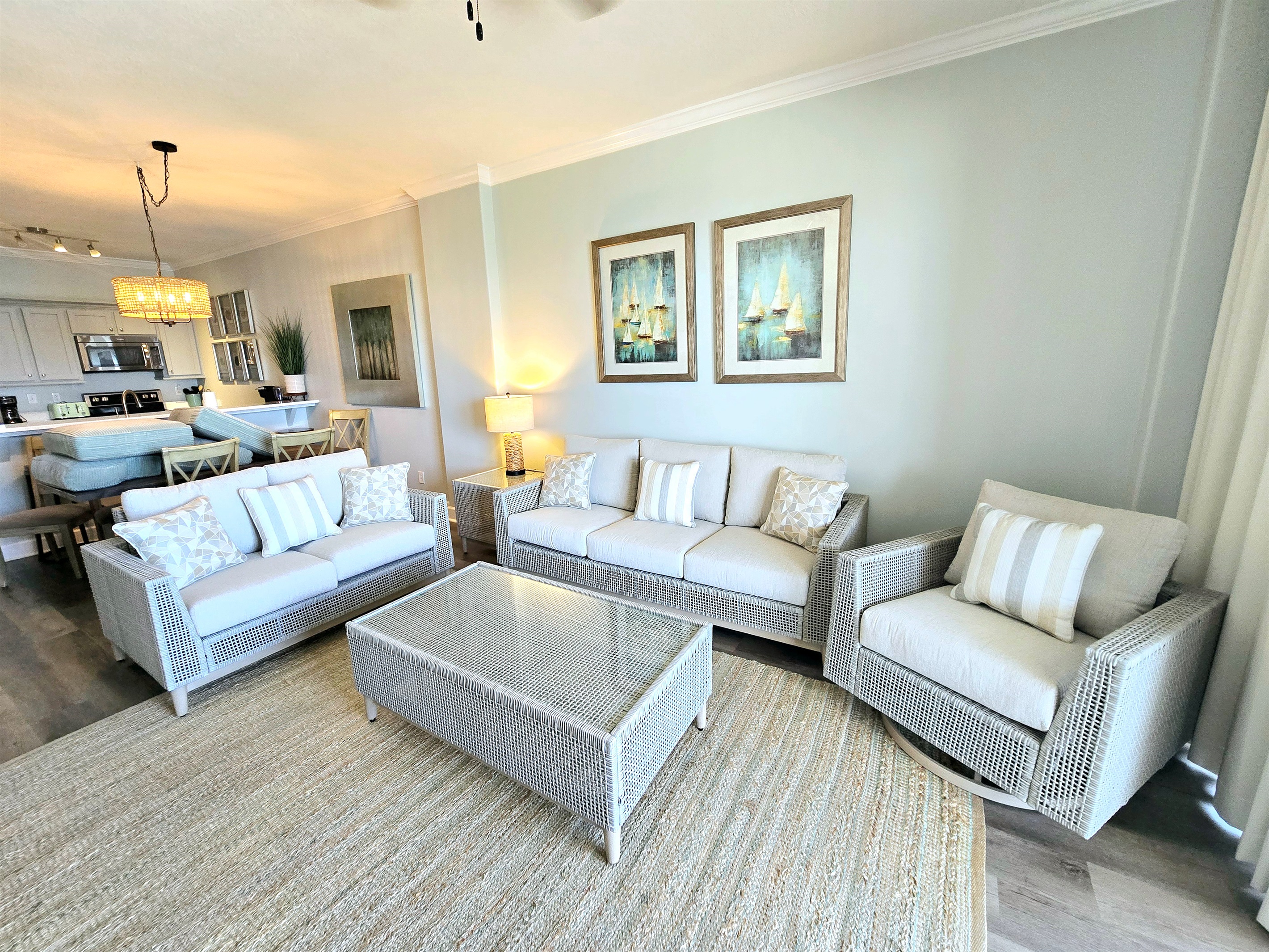 Recently updated living room furniture