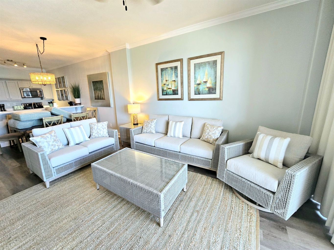 Recently updated living room furniture