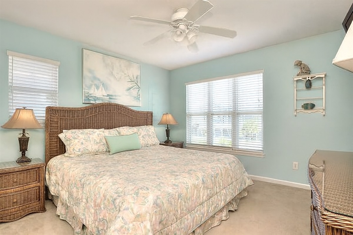 Downstairs West King Bedroom