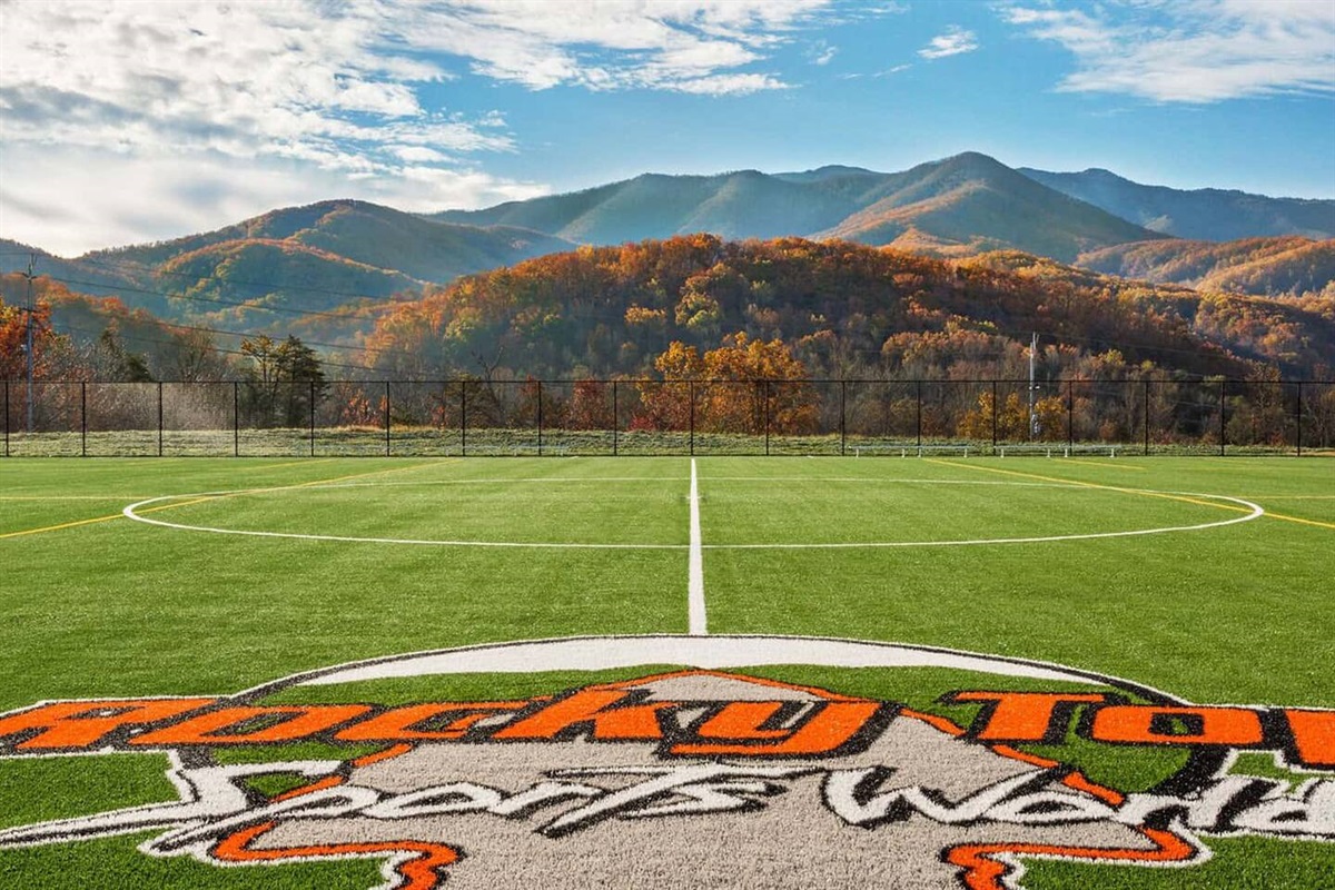 2 miles from Rocky Top Sports World!