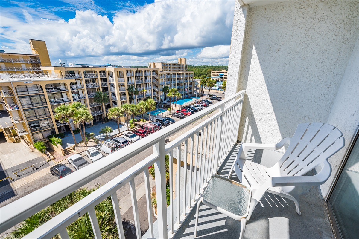 Balcony with Amazing Views
