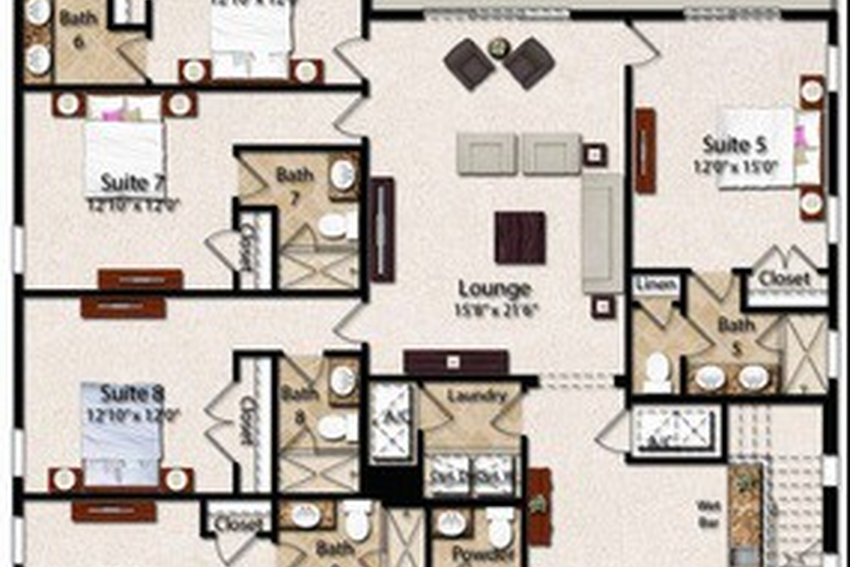 Floor plan - second floor